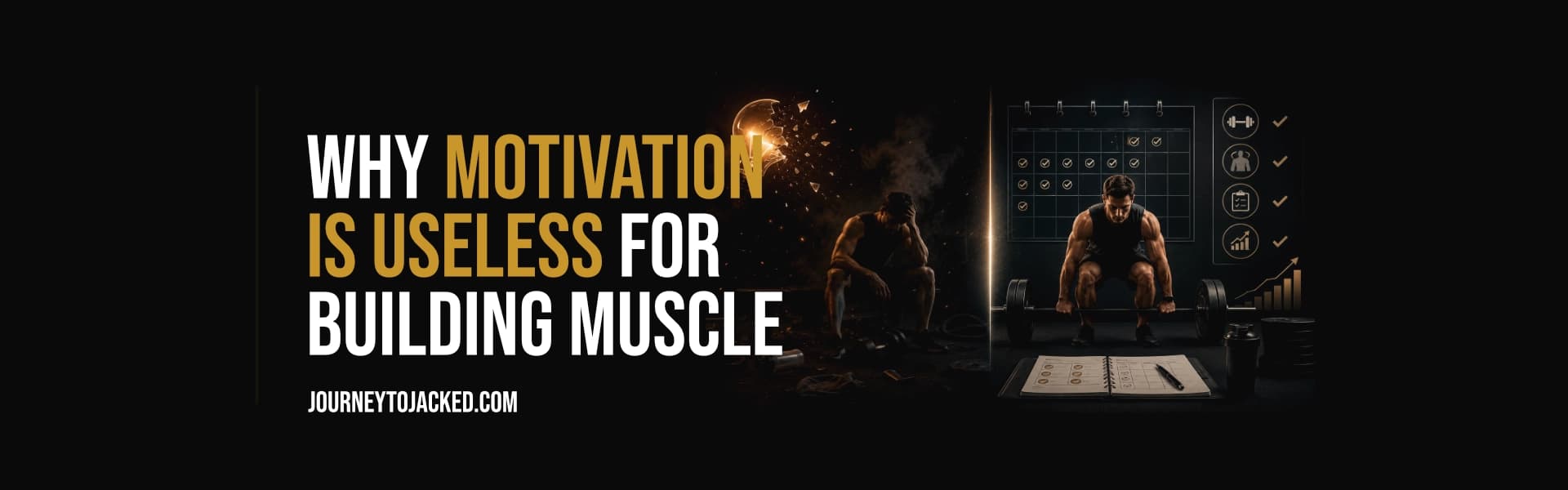 Why Motivation Is Useless for Building Muscle