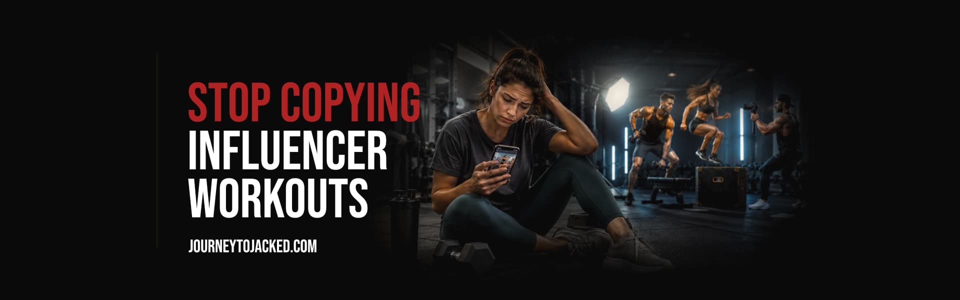 Why Beginners Should Stop Copying Influencer Workouts