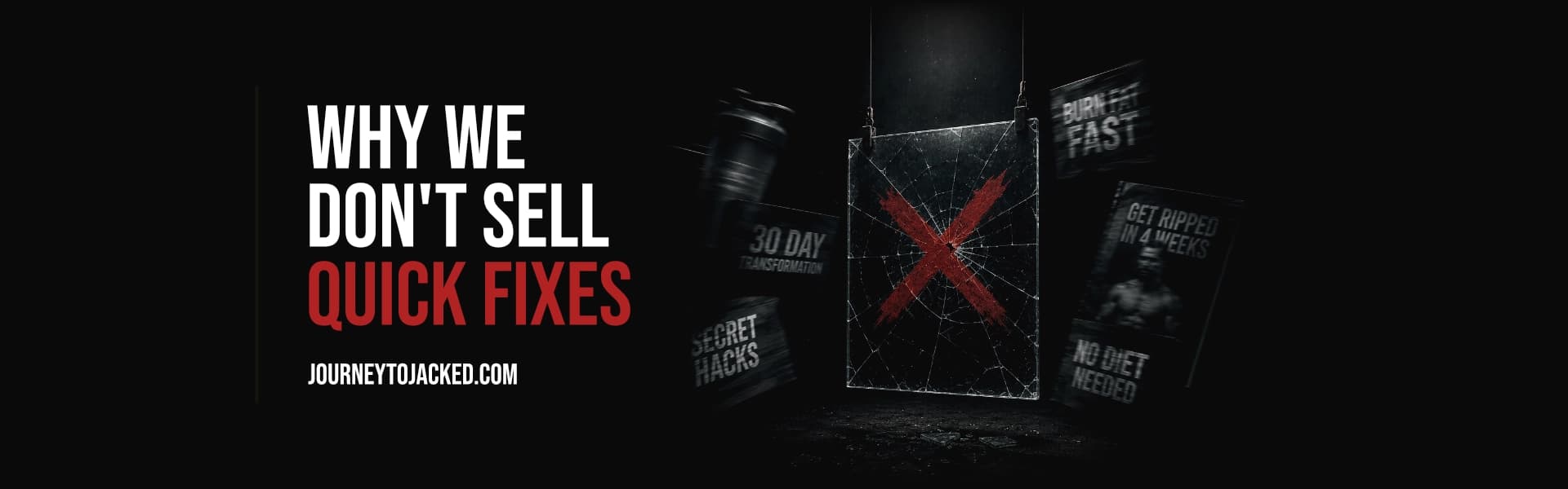 Why We Don't Sell Quick Fixes